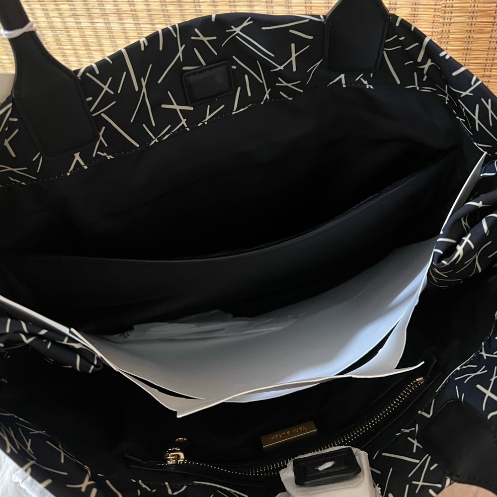 NWT Tory Burch Ella Printed Tote in Matchsticks Pattern - Picture 9 of 9